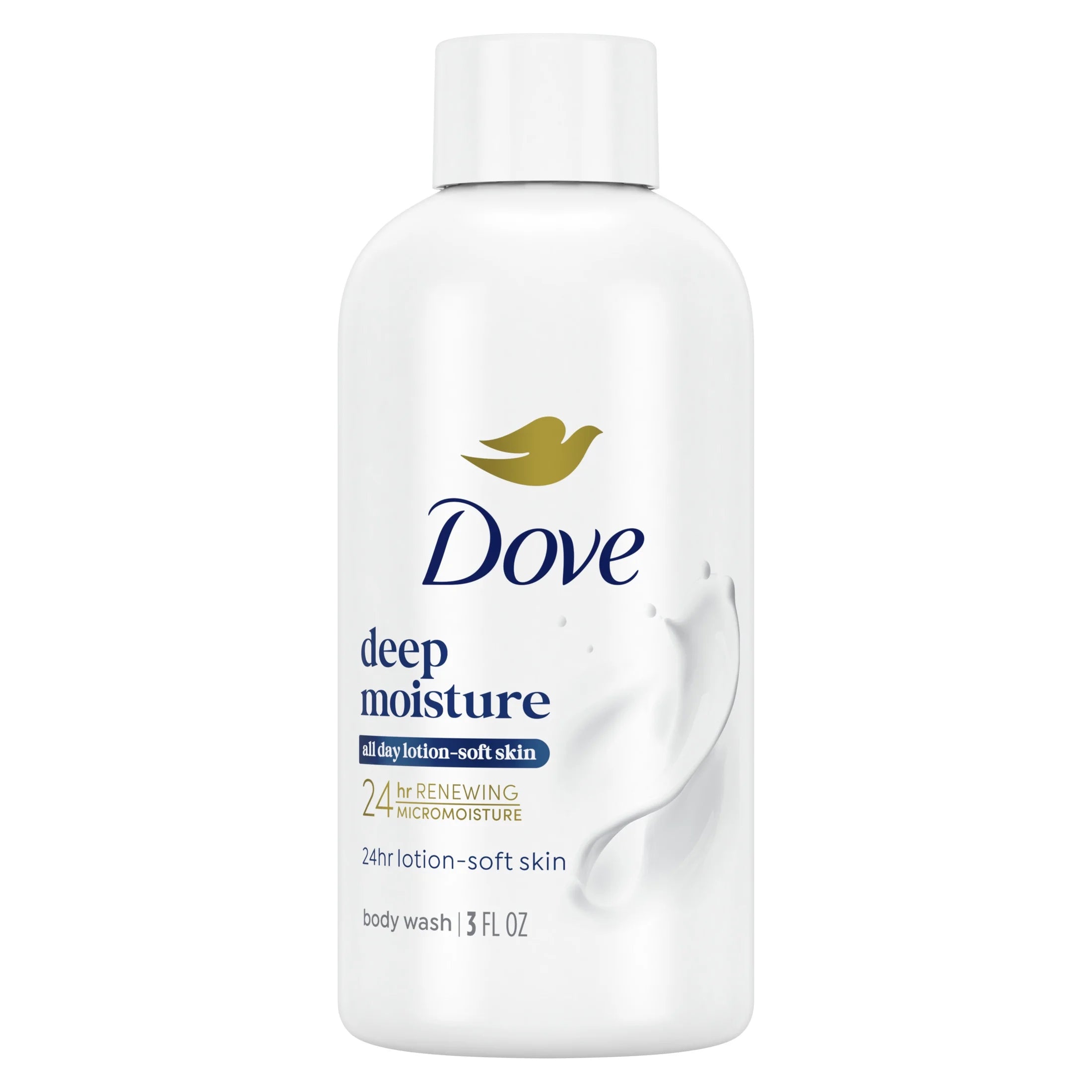 Deep Moisture Nourishing Gentle Body Wash, 3 Fl Oz