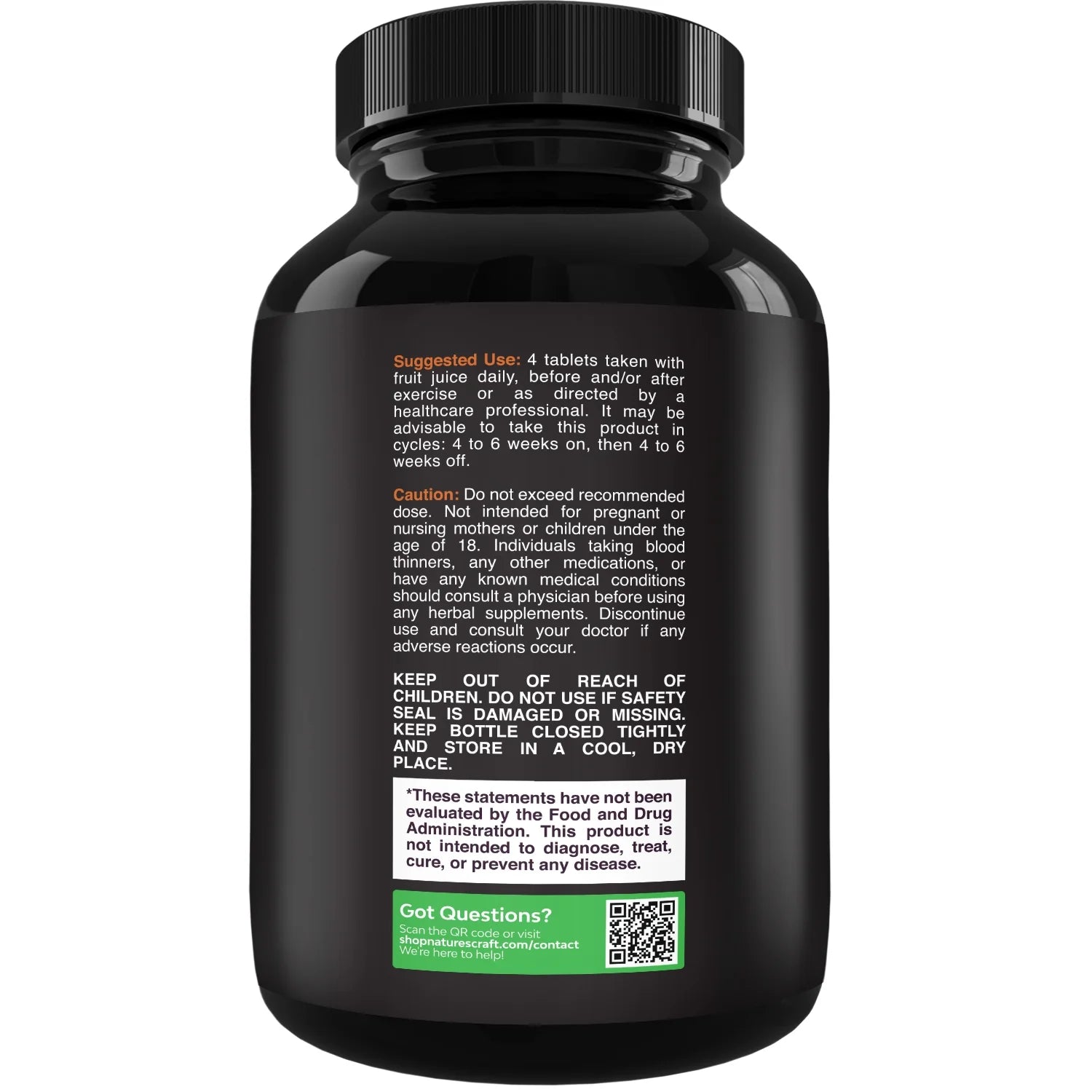 High Strength Tri-Phase Creatine, Muscle Mass Gain and Recovery Supplement, 120 Tablets