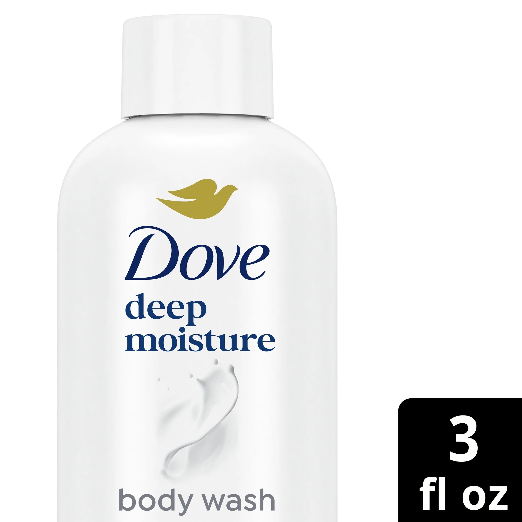 Deep Moisture Nourishing Gentle Body Wash, 3 Fl Oz