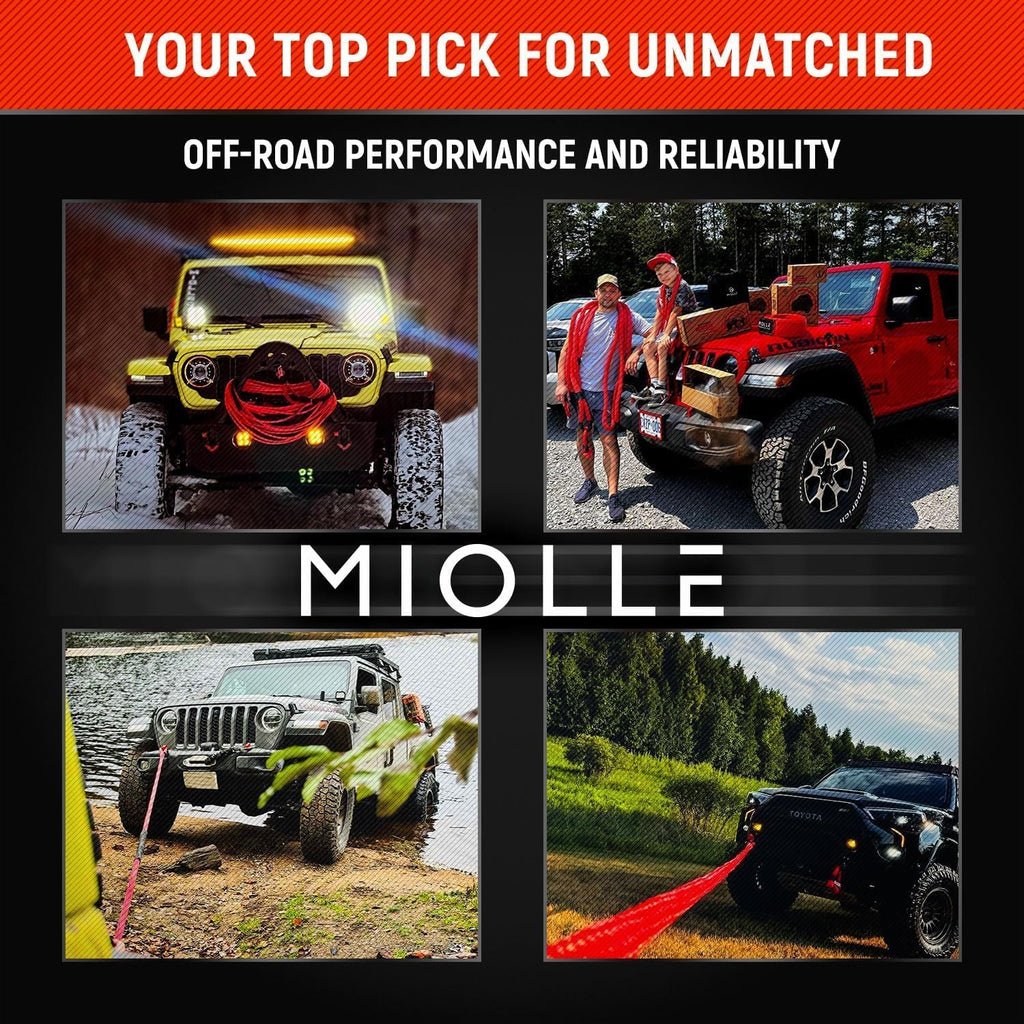 gear Tow Strap 2”X20’- 20990 Lbs MBS (Lab Tested) Recovery Strap Kit Includes: Tow Rope, Storage Case